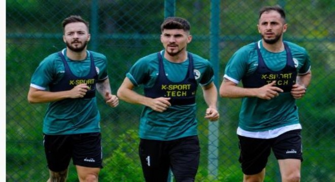 Giresunspor'un birinci etap Erzurum kampı başladı
